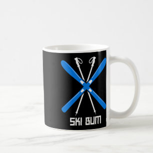 Ski Bum Funny Skier Gift For Men Or Women Coffee Mug