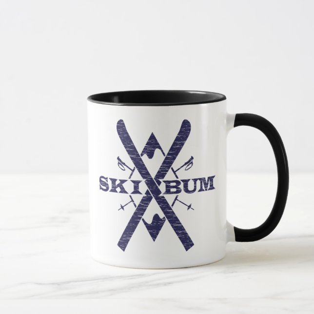 Ski Bum Mug (Right)
