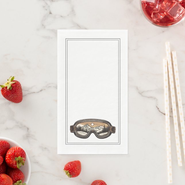 SKI BUM NAPKINS (Insitu)