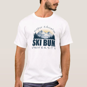 Ski Bum University Light T-Shirt