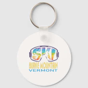 Ski Burke Mountain Vermont Skiing Vacation  Key Ring
