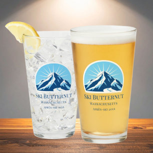 Ski Butternut Basin Massachusetts ski resort glass