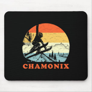 Ski Chamonix Mouse Pad