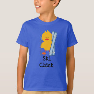 Ski Chick Kids Organic Tee Shirt