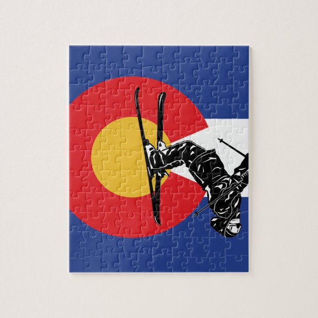 Ski Colorado Jigsaw Puzzle (Vertical)