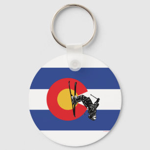 Ski Colorado Key Ring