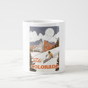 Ski Colorado Large Coffee Mug