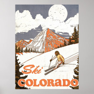 Ski Colorado Poster