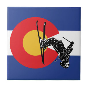 Ski Colorado Tile
