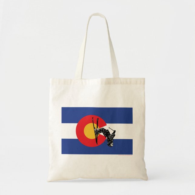 Ski Colorado Tote Bag (Front)