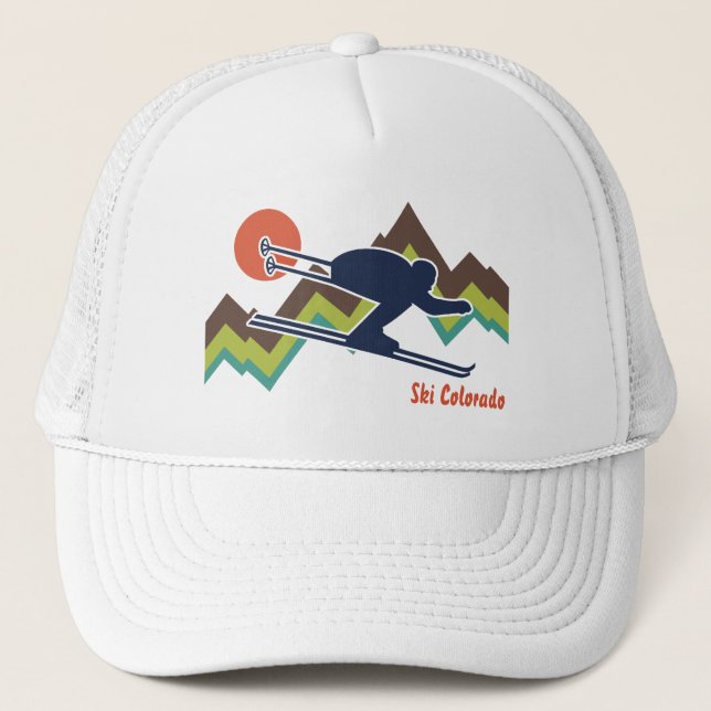 Ski Colorado Trucker Hat (Front)