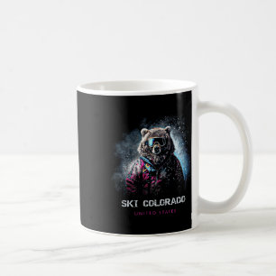 Ski Colorado United States Ski Skiing Skier Coffee Mug