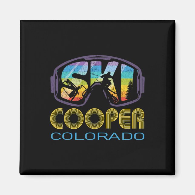 Ski Cooper Colorado Skiing Vacation  Magnet (Front)