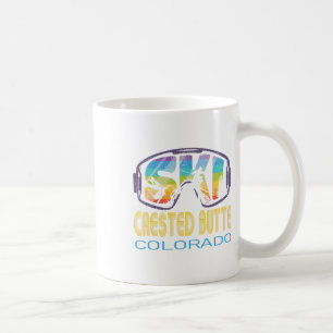 Ski Crested Butte Colorado Skiing Vacation Coffee Mug