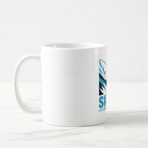 Ski Dad Cool Mountain Design Coffee Mug