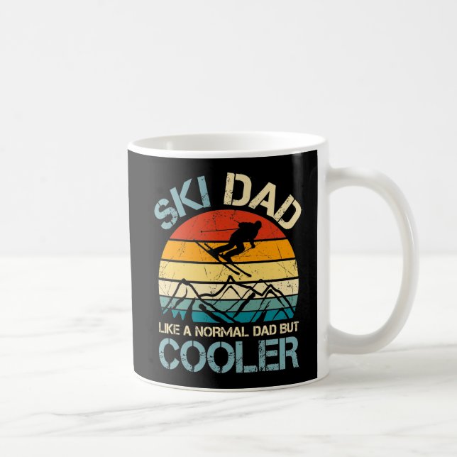 Ski Dad | Father's Day Gift | Hobbies Coffee Mug (Right)
