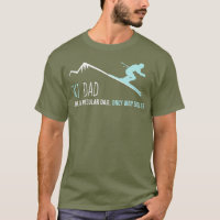 Ski Dad Funny Cute Winter Skiing Gift
