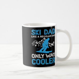 Ski Dad Funny Cute Winter Sports Skiing Gift Coffee Mug