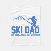 Ski Dad Funny Skiier Snowy Adventure Skiing Lovers