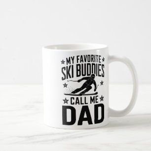Ski Dad Humour Design Skiing Funny Skier  Coffee Mug