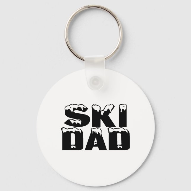 Ski Dad Key Ring (Front)
