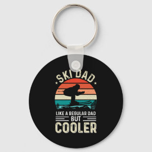 Ski Dad Key Ring
