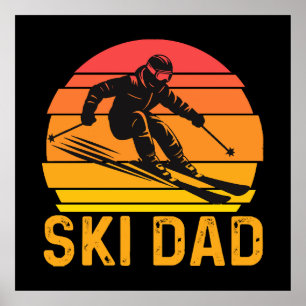 ski dad poster