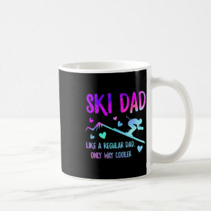 Ski Dad Skiing Daddy Papa Grandpa Cool Snowboardin Coffee Mug