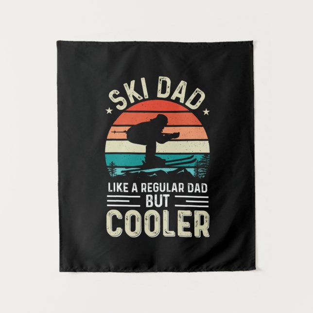 Ski Dad Tapestry (Front)