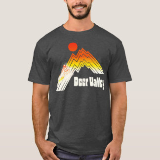 Ski Deer Valley Retro Stripe T-Shirt