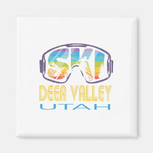 Ski Deer Valley Utah Skiing Vacation Magnet