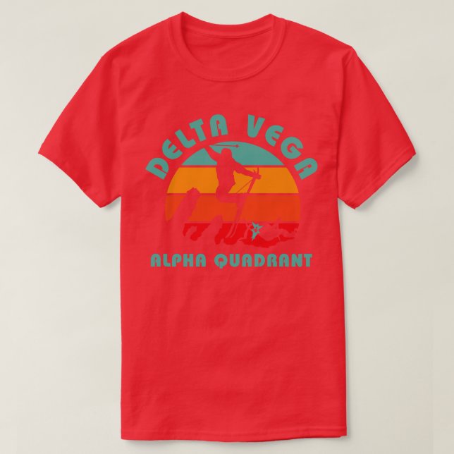 Ski Delta Vega 1 T-Shirt (Design Front)