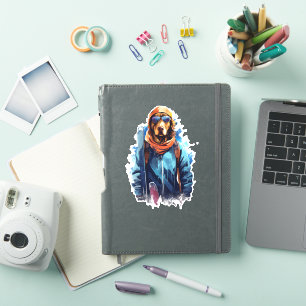 Ski Dog in Ski Googles 5