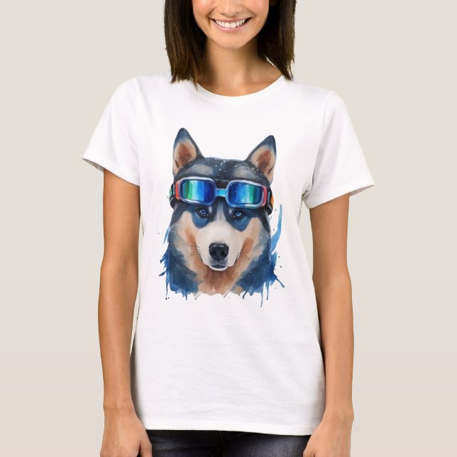 Ski Dog T-Shirt (Front)