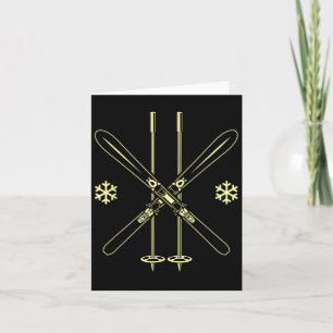 Ski Extreme Winter Sports Skiing Skier Card