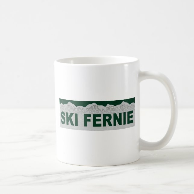 Ski fernie coffee mug (Right)