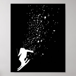 Ski - Freestyle Skiing Freeski Winter Sports Skier Poster