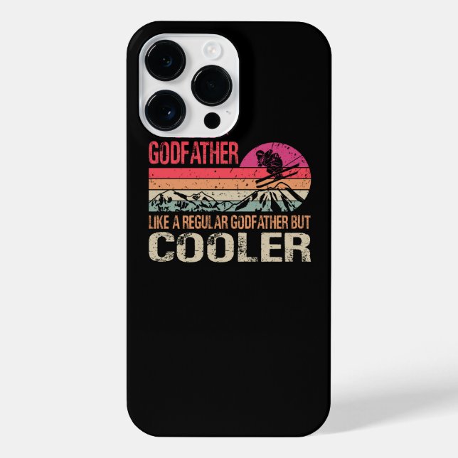 Ski Godfather Like A Regular Godfather But Cooler  iPhone Case (Back)