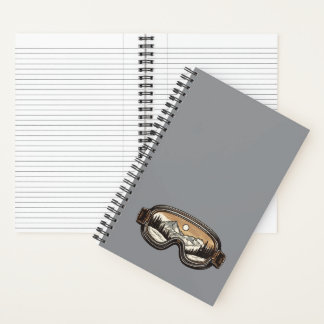 Ski Goggles Spiral Notebook