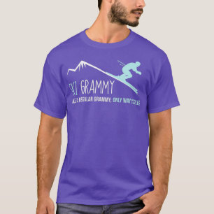 Ski Grammy Funny Cute Winter Skiing Gift T-Shirt