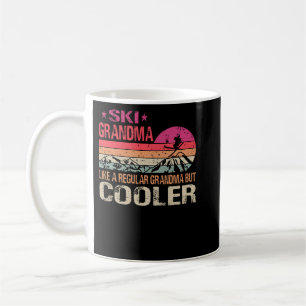 Ski Grandma Like A Regular Grandma But Cooler Ski Coffee Mug