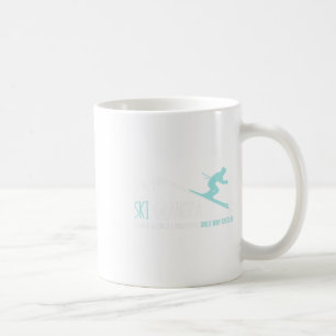 Ski Grandpa Funny Cute Winter Skiing Gift Coffee Mug