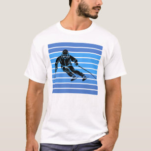Ski Haku Japan Winter Sports Vintage Retro Skiing T-Shirt