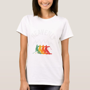 Ski Heavenly California Retro Skiing Lake Tahoe Ca T-Shirt