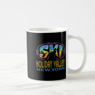 Ski Holiday Valley New York Skiing Vacation  Coffee Mug