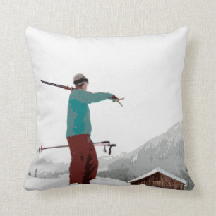 Ski In Ski Out Lodge Cushion
