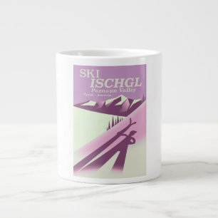 Ski Ischgl,Paznaun Valley Tyrol Large Coffee Mug