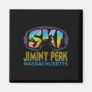 Ski Jiminy Peak Machusetts Skiing Vacation Magnet