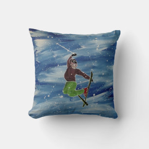Ski jump cushion