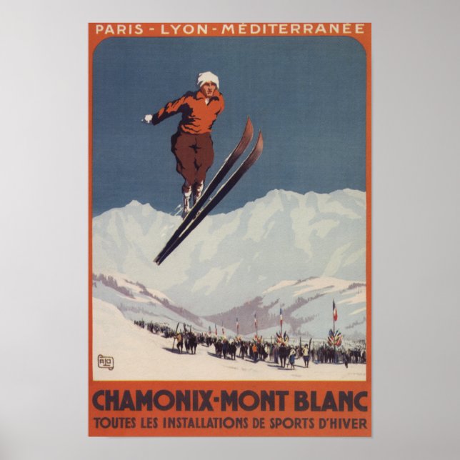 Ski Jump - PLM Olympic Promo Poster (Front)